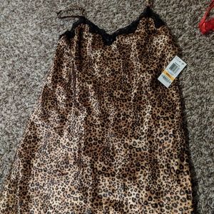 Leopard print lingerie